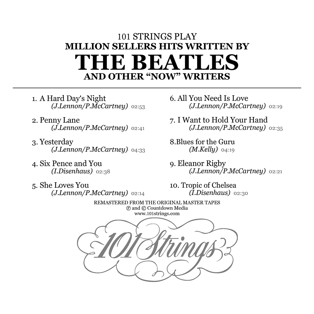 101 Strings Play Hits Written by The Beatles (S-5111